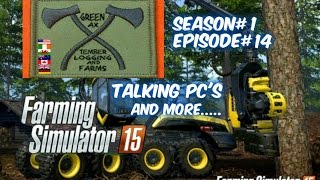 Farming Simulator 15 | GreenAX Timber Logging & Farms (Season 1, Ep14) PC Talk and more screenshot 4