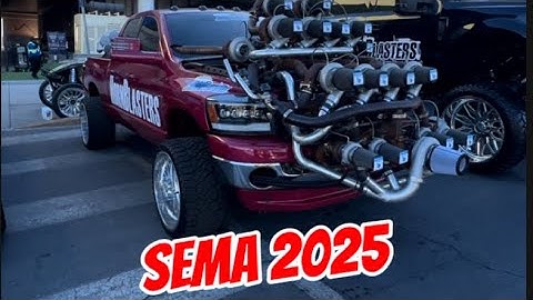SEMA SHOW 2025 📍Las Vegas #sema2025 #semashow #sema #carshow #2025 #carevent #automobile #lasvegas 