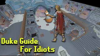 OSRS Duke Sucellus Guide For Idiots - No Unnecessary Info