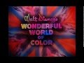 Walt Disney&#39;s Wonderful World Of Color Opening