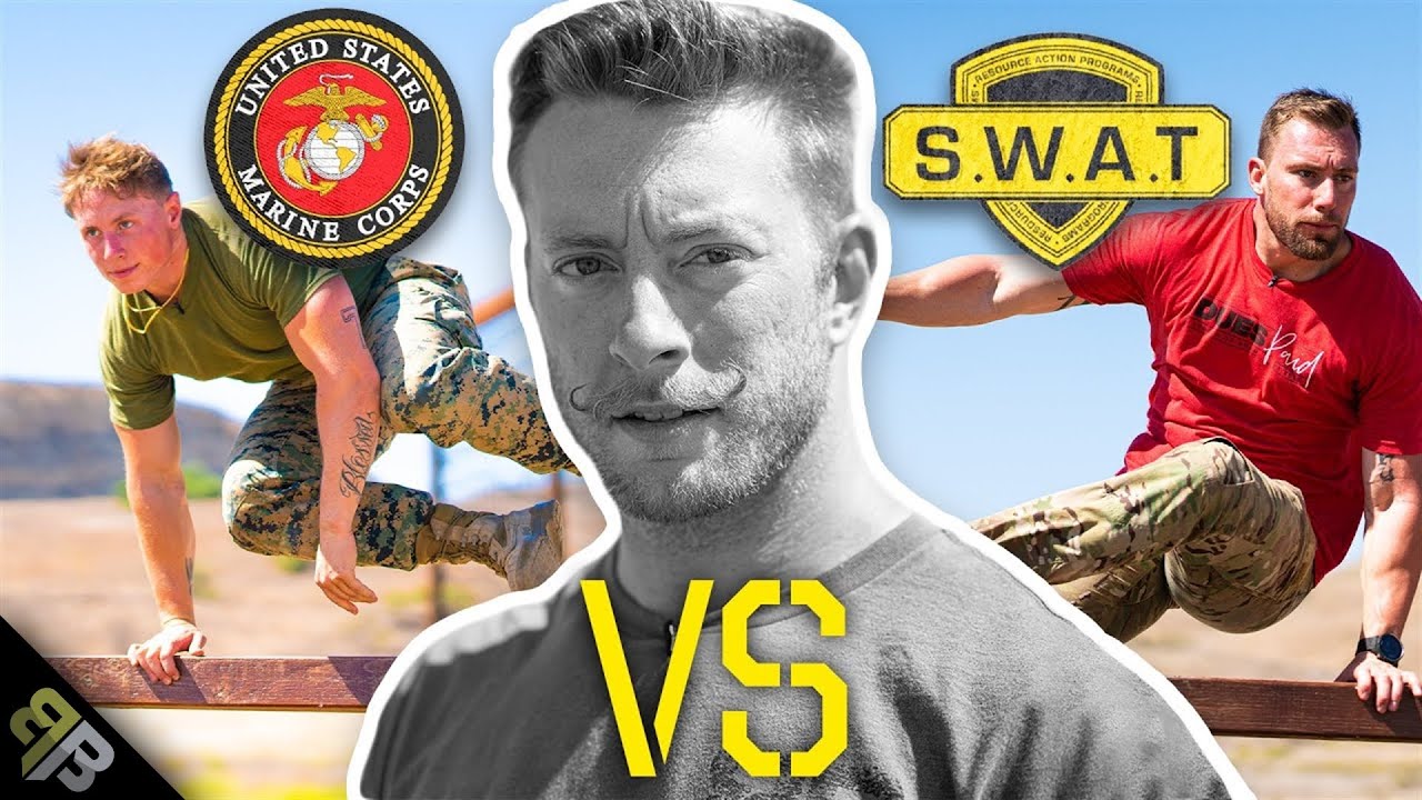  Update  SWAT Operator vs US Marine Fitness BATTLE