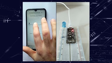 PWM LED control with ESP32 and AskSensors IoT Platform over MQTT