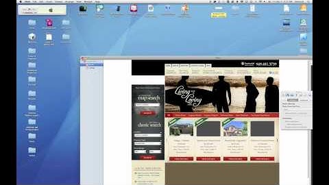 Splitting an apple iWeb domain