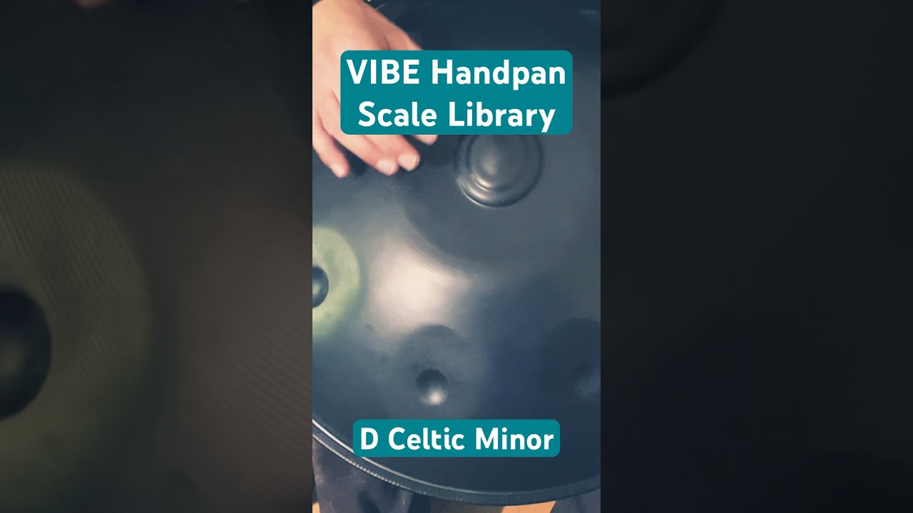 VIBE Handpan Scale Library C# Amara #handpan #library #amara #celtic #minor #vibes #love #frequency