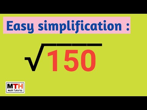 Square Root Of 150 Simplified Math Tutorial Square Root Of 150 Simplified Math Tutorial