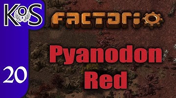 Factorio Pyanodon Red Ep 20: CRUSHING ORES - 0.16 - Gameplay, Let
