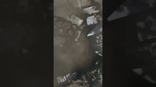 Bomb drone vs wooden cover V2 | FPV  kamikaze drone. #drone #war #fpvdrone #ukraine