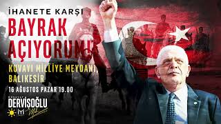 🗓️ 16 Ağustos Pazar ⏰ 19.00 📍Balıkesir Kuvayı Milliye Meydanı