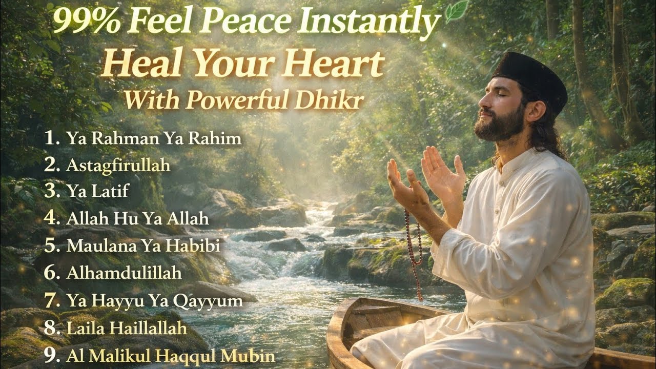 YOU NEED THIS NOW! Powerful Dhikr for Inner Peace 🌿 - YouTube