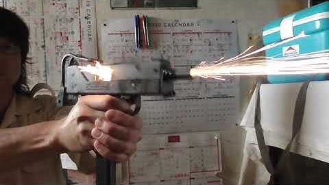 旧MGCモデルM11（HW)毎秒２４発エンプティ・スコール。M11・ 24 rounds per second.