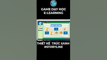 Game trúc xanh dạy học-Thiết kế elearning Storyline