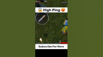 High Ping 🤬 #shorts #bgmi #pubgmobile #pubg #shortvideo #viralvideo #trendingshorts #highping