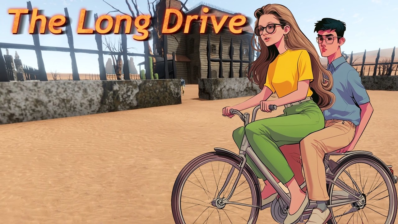 ТРЕШ И УГАР - НА ВЕЛОСИПЕДЕ ПО ПУСТЫНЕ THE LONG DRIVE | ЗАТО НЕ ПЕШКОМ!