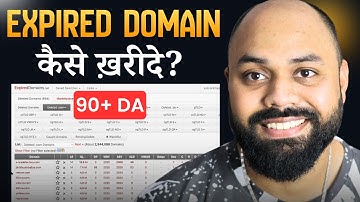 Expired Domains कैसे ख़रीदे ? Find High DA Expired Domains For Free
