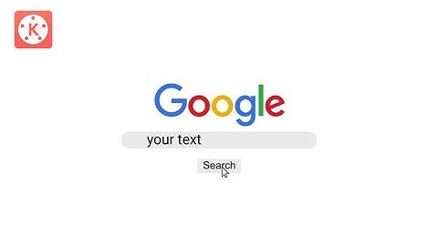 How to make google search intro video on Android