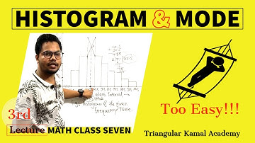 3rd Lecture | Histogram | Mode | Data and Information | Class 7 Math Chapter 11 | Triangular Kamal