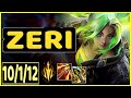 CHALLENGER ADC 10CSPM Gameplay - Zeri vs Tristana | 10/1/12