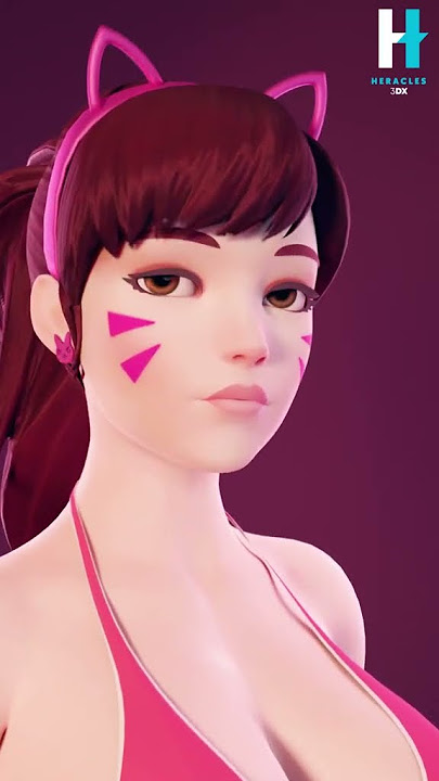 D.va Is what? Overwatch| #shortfeed #3danimation #overwatch2funny