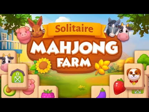 Видео: Игра "Пасьянс Маджонг Ферма" (Solitaire Mahjong Farm) - прохождение