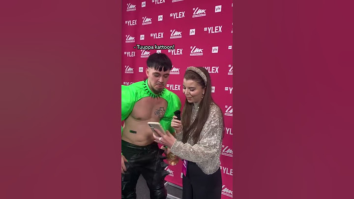 UMK23-voittajan haastattelu🏆✨ #shorts #ylemix #umk #umk2023 #eurovision #käärijä