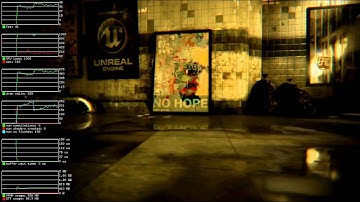 UE4 Reflections Subway (old build) HD 7970M radeonsi OpenGL 3.3