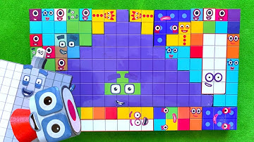 Looking for Numberblocks NEW 90 170 Puzzle Tetris Shape ASMR chirping of birds