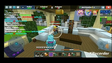 Commander Killing Criminal/Felony Montage #7 Jailbreak | Blockman Go