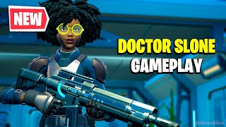 *NEW* DOCTOR SLONE GAMEPLAY - MYTHIC PULSE RIFLE FORTNITE BOSS FIGHT CORNY COMPLEX LOCATION