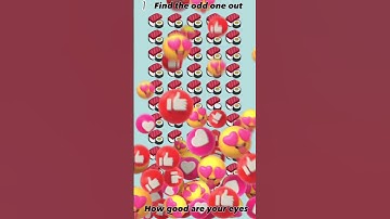 Find the odd one out - How fast can you find it #games #puzzlechallenge #shorts #gaming