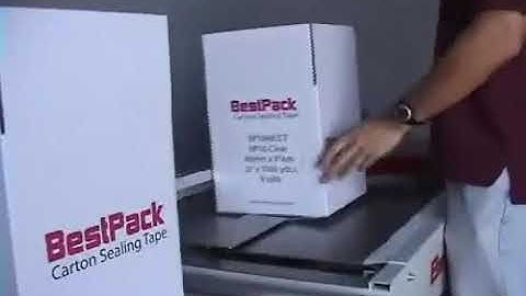 BestPack MBF Manual Bottom Flap Folder Pack Station | www.ProPac.com