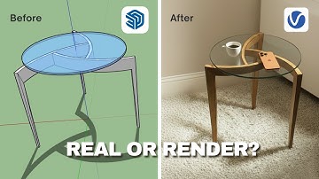 Real or Render? | Simple SketchUp Design | EP-01