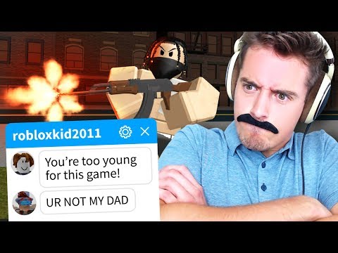 Pretending to be a PARENT in Roblox