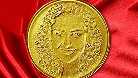 Photoshop Tutorial: How to Make a Custom, GOLD MEDALLION