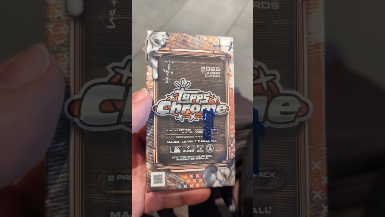 We got one.. 2025 Topps Chrome Cactus Jack Fanatics fest exclusive box.