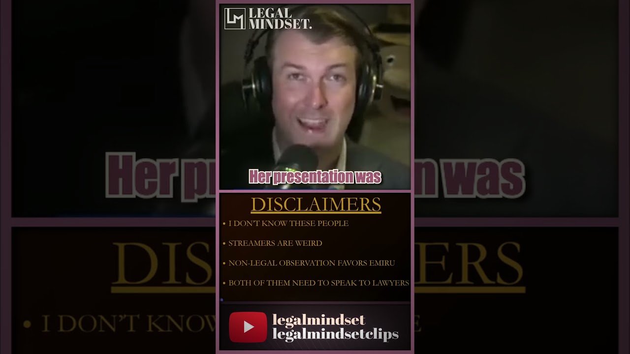 My take on the Emiru/Mizkif situation - Legal Mindset