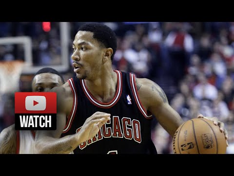 Derrick Rose Full Highlights at Trail Blazers (2013.11.22) - 20 Points, Knee Injury