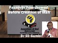 Dr SD Gumbi: Passover foreshadowed before Creation.