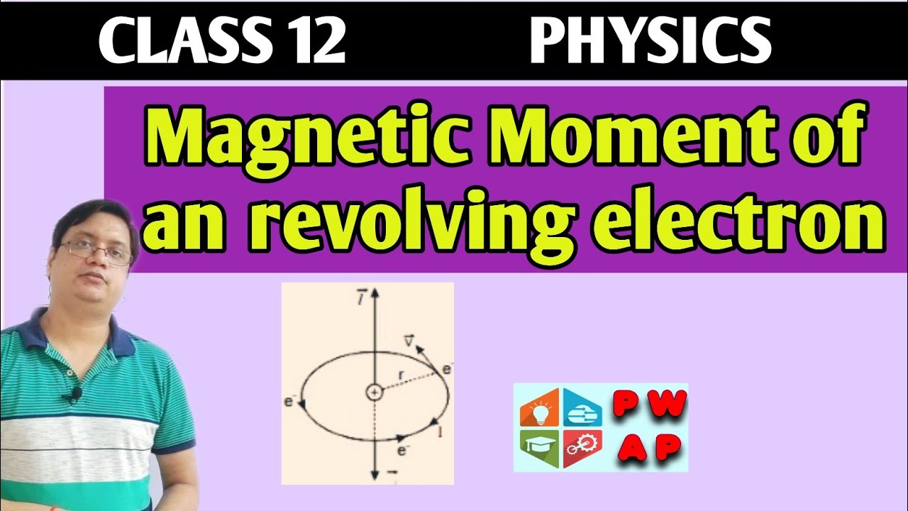 MAGNETIC MOMENT OF A REVOLVING ELECTRON| CLASS 12|BOHR'S MAGNETRON ...
