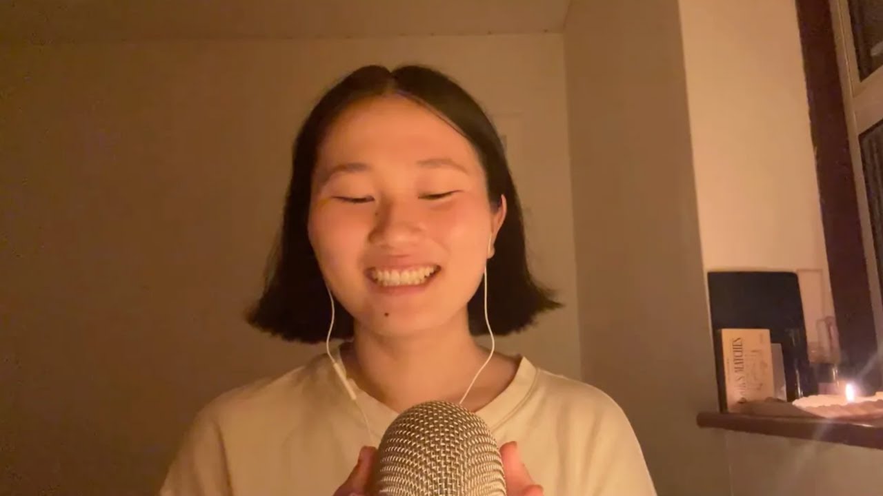 asmr whisper rambles + mic rubbing | for an energy reset