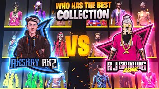 Aj Gaming Zone Vs Akshay Akz Rarest Collection Versus Free Fire Best Collection In Kerala