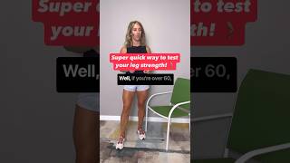 Test your leg strength in 30 seconds if you’re over 60 | prevent sarcopenia screenshot 3
