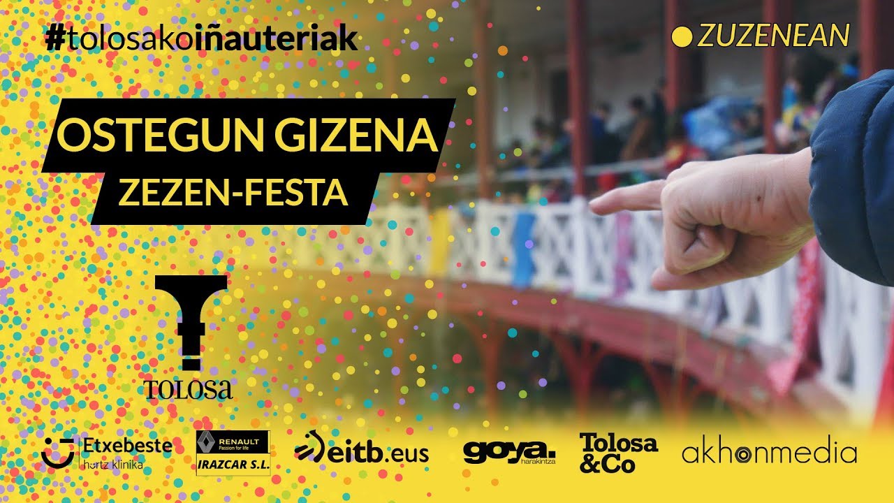 Ostegun Gizeneko zezen-festa, zuzenean