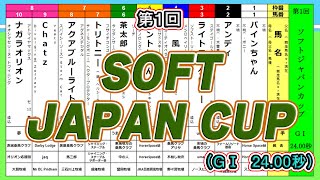 【 いざ、“世界”へ！】＜第1回ソフトジャパンカップ（GⅠ 24.00秒）＞（2021/12/4公開）