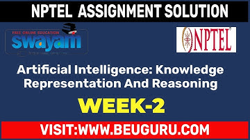 Artificial Intelligence:Knowledge Representation&Reasoning|ANSWERS|NPTEL|Jan2024|Assignment2