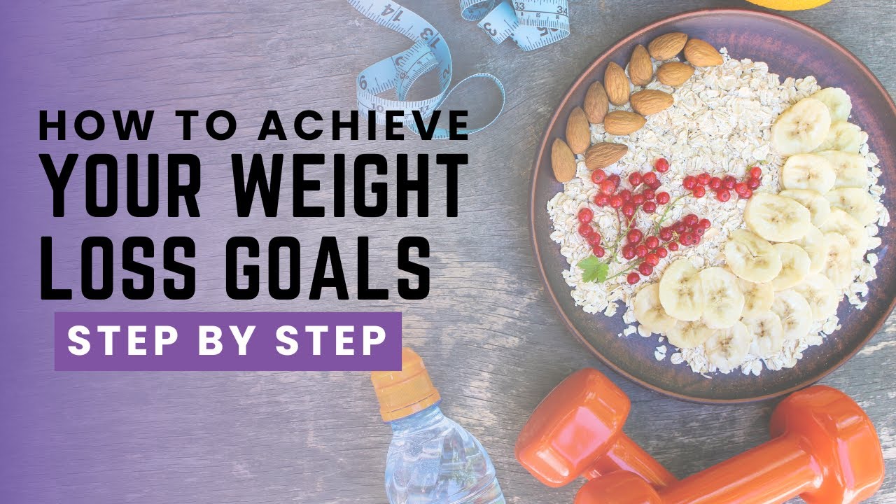Steps to achieve your weight loss goal - YouTube