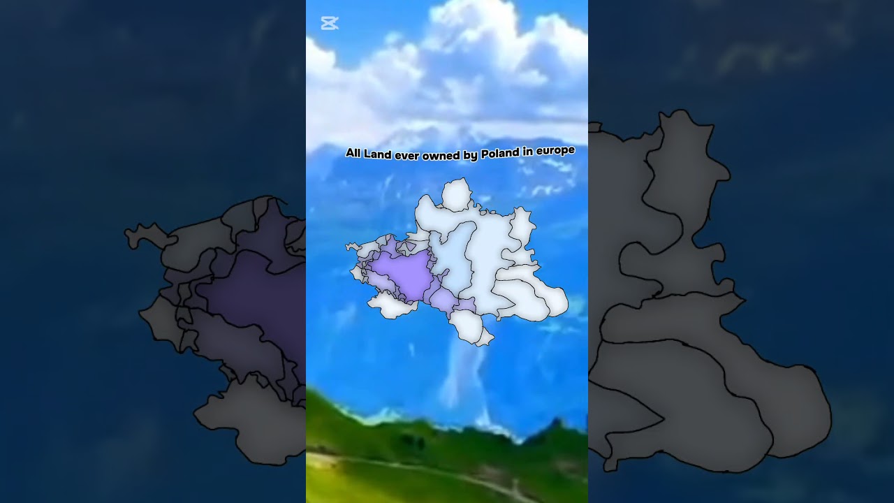 All Land ever owned by Poland in europe 