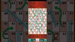 How to play snake ladder in ludo mania game in player V/S computer in   Android mobile screenshot 5