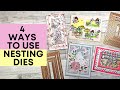 4 Ways To Use Nesting Dies in Cardmaking