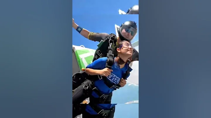 SKY DIVING in Dubai | Trailer #shorts