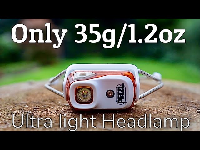 The Ultralight and Powerful Petzl Bindi -- My New Favourite Headlamp 